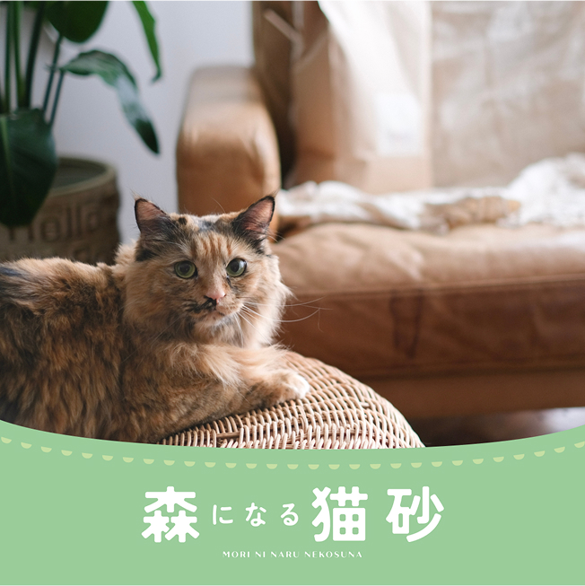 森になる猫砂